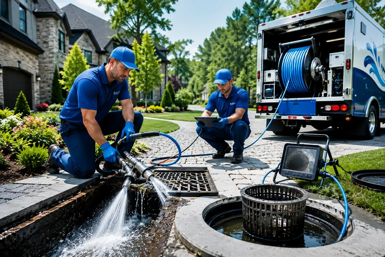Local outdoor drain cleaning professionals in Rhine, GA