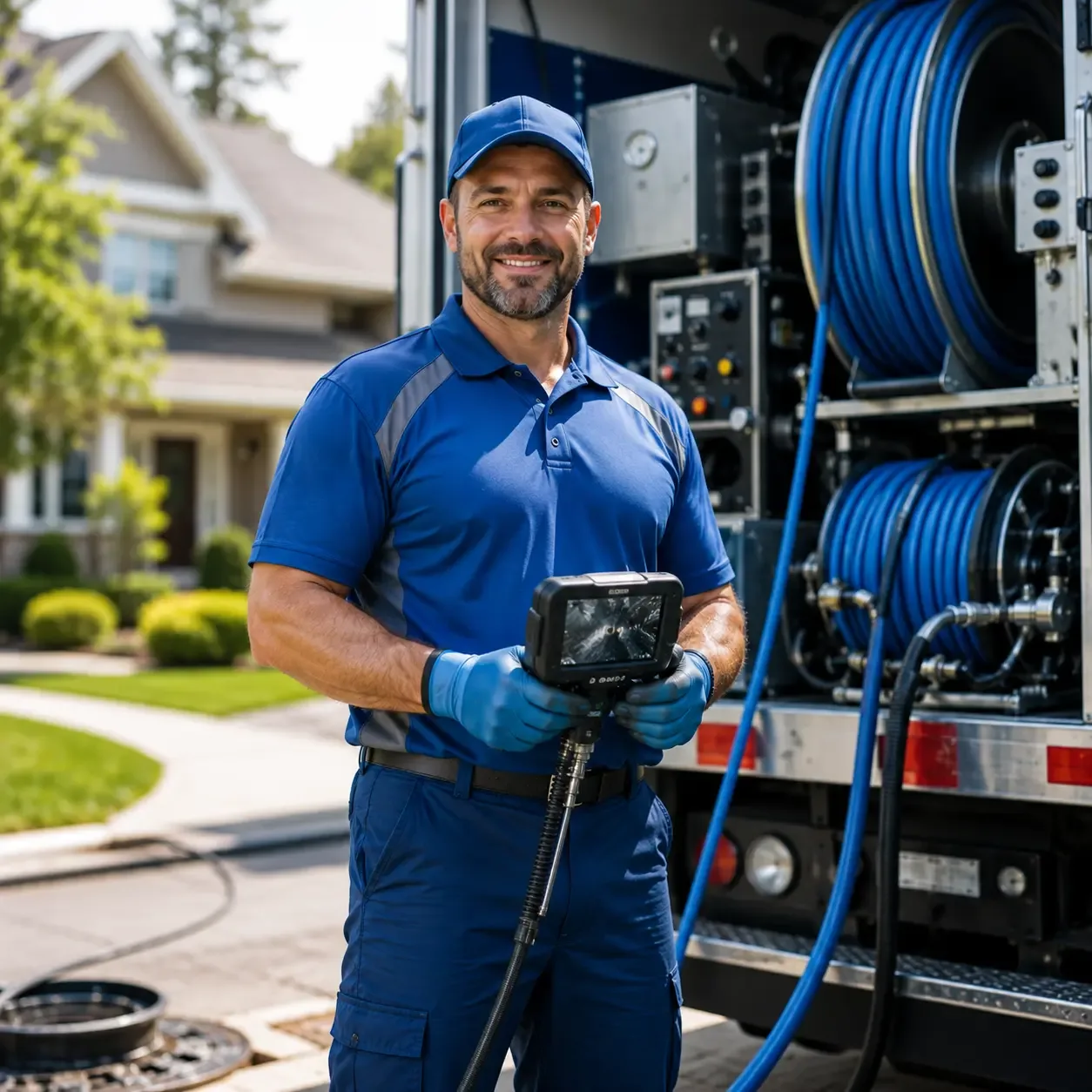 Local outdoor drain cleaning specialists in Rhine, GA